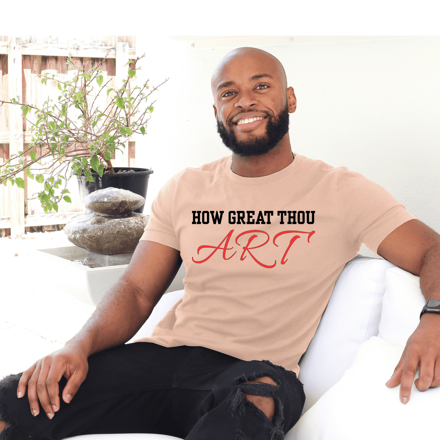 How Great Thou ART Men's Tshirt
