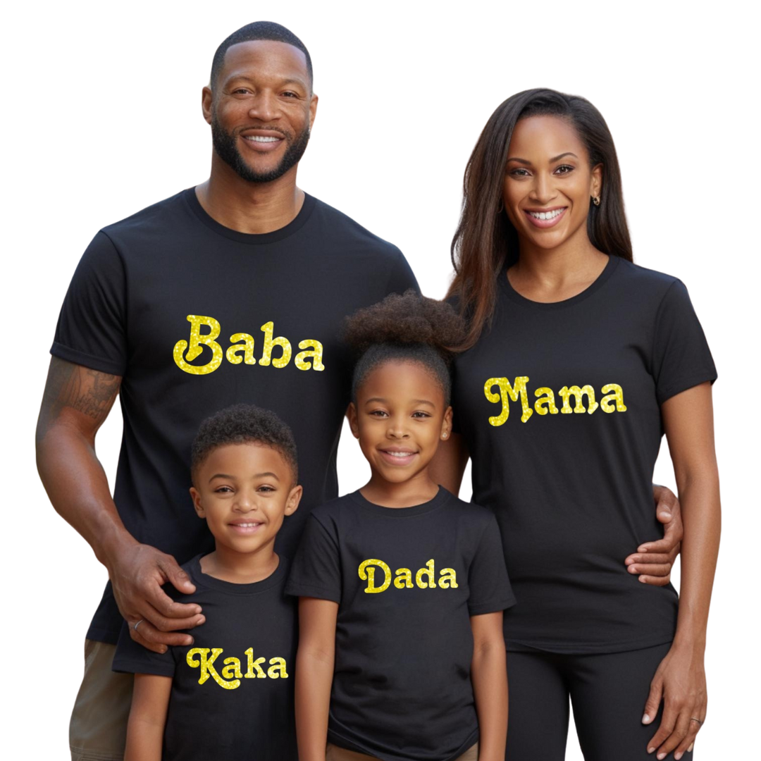 Family Swahili Bantu Tshirts