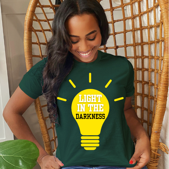 Light In The Darkness Womens Tshirt