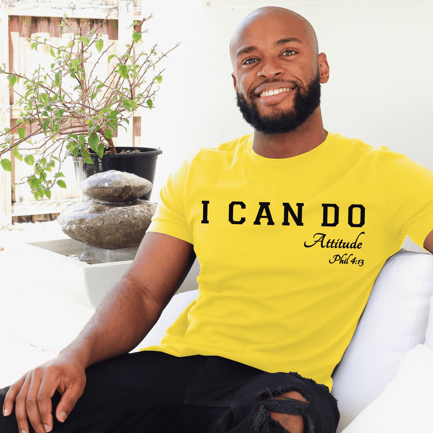 I CAN DO ATTITUDE Men's Tshirt