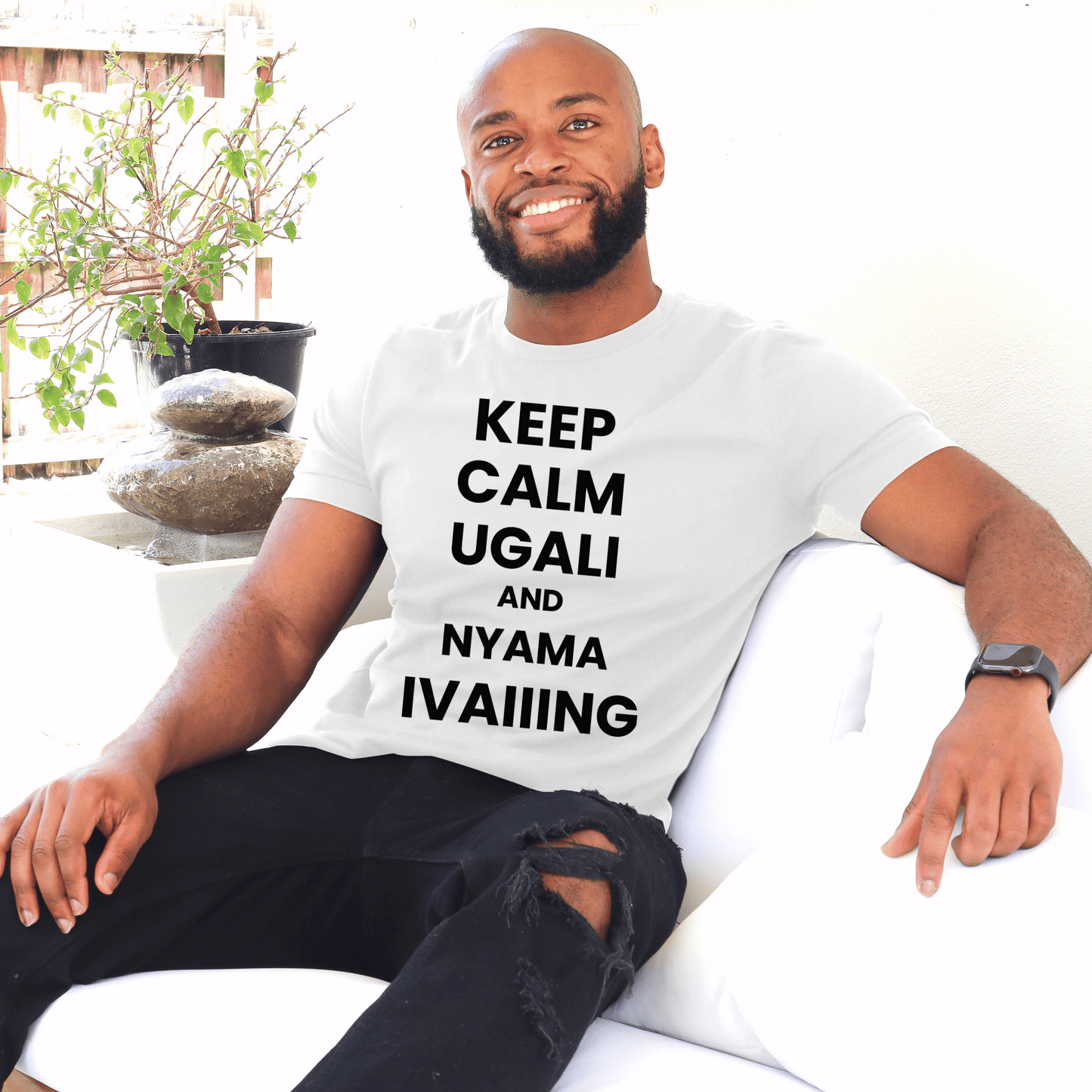 Kenya Men's Ugali and Nyama Choma Tshirt