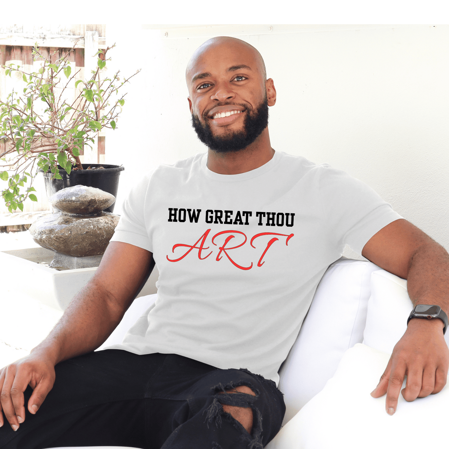 How Great Thou ART Men's Tshirt