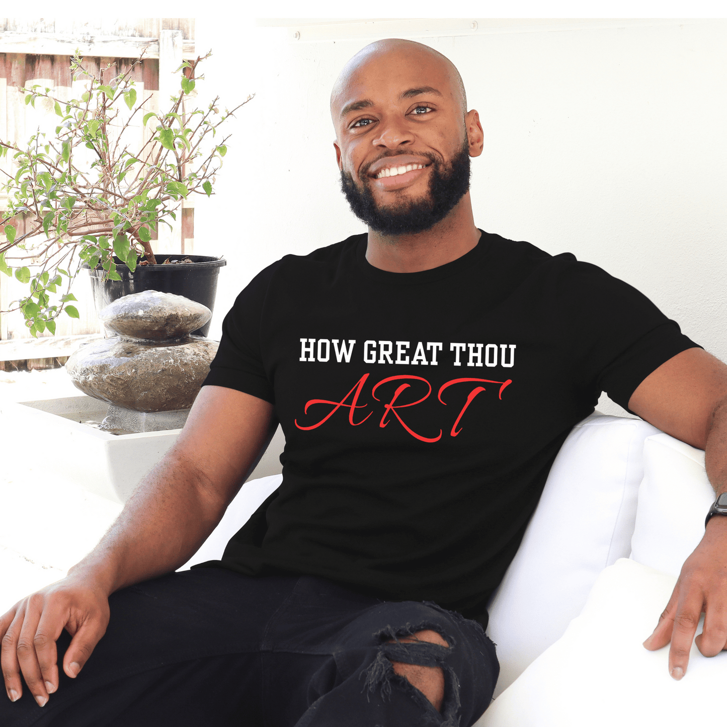 How Great Thou ART Men's Tshirt