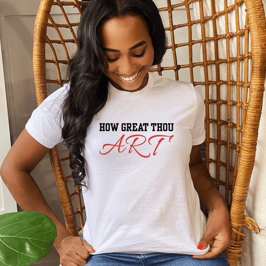 How Great Thou ART Women's Tshirt