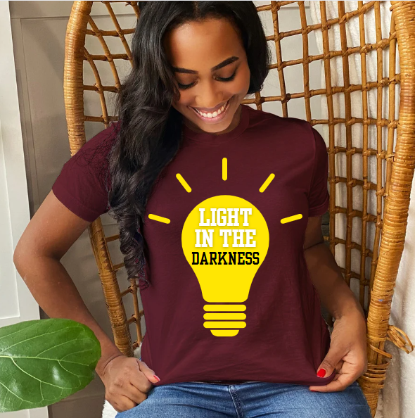 Light In The Darkness Womens Tshirt