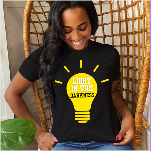 Light In The Darkness Womens Tshirt