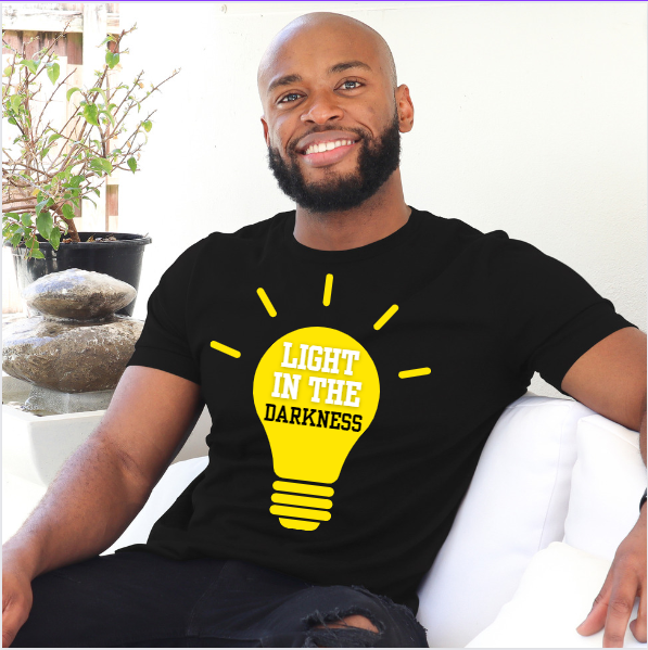 Light In The Darkness Men's Tshirt