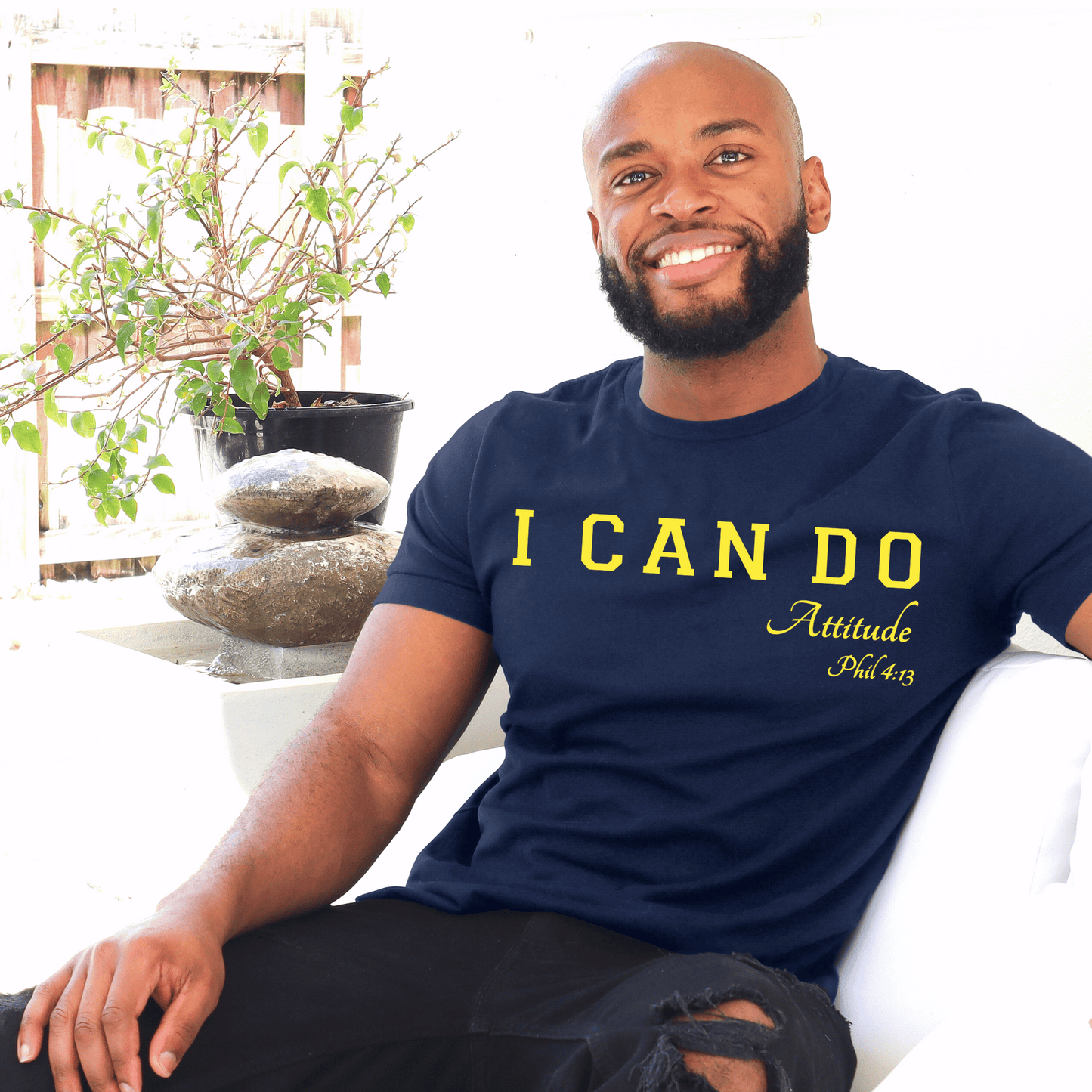 I CAN DO ATTITUDE Men's Tshirt