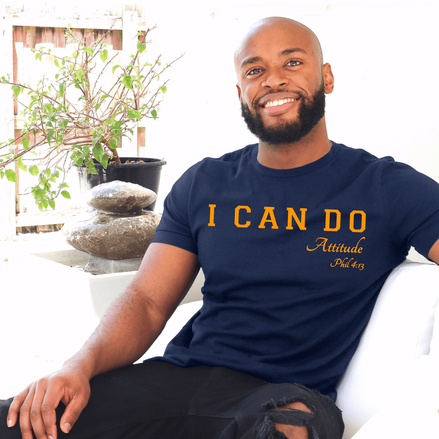 I CAN DO ATTITUDE Men's Tshirt
