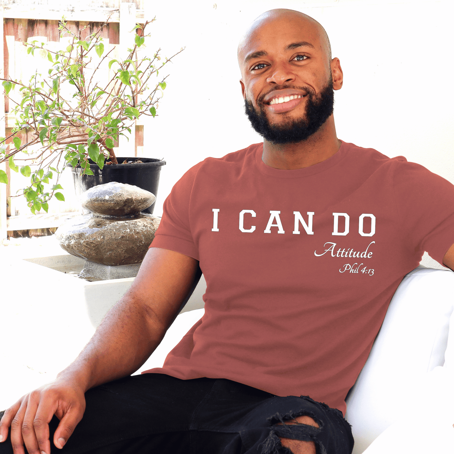 I CAN DO ATTITUDE Men's Tshirt