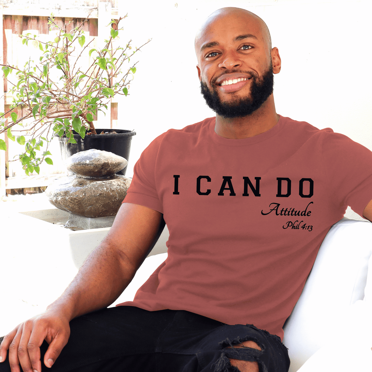 I CAN DO ATTITUDE Men's Tshirt