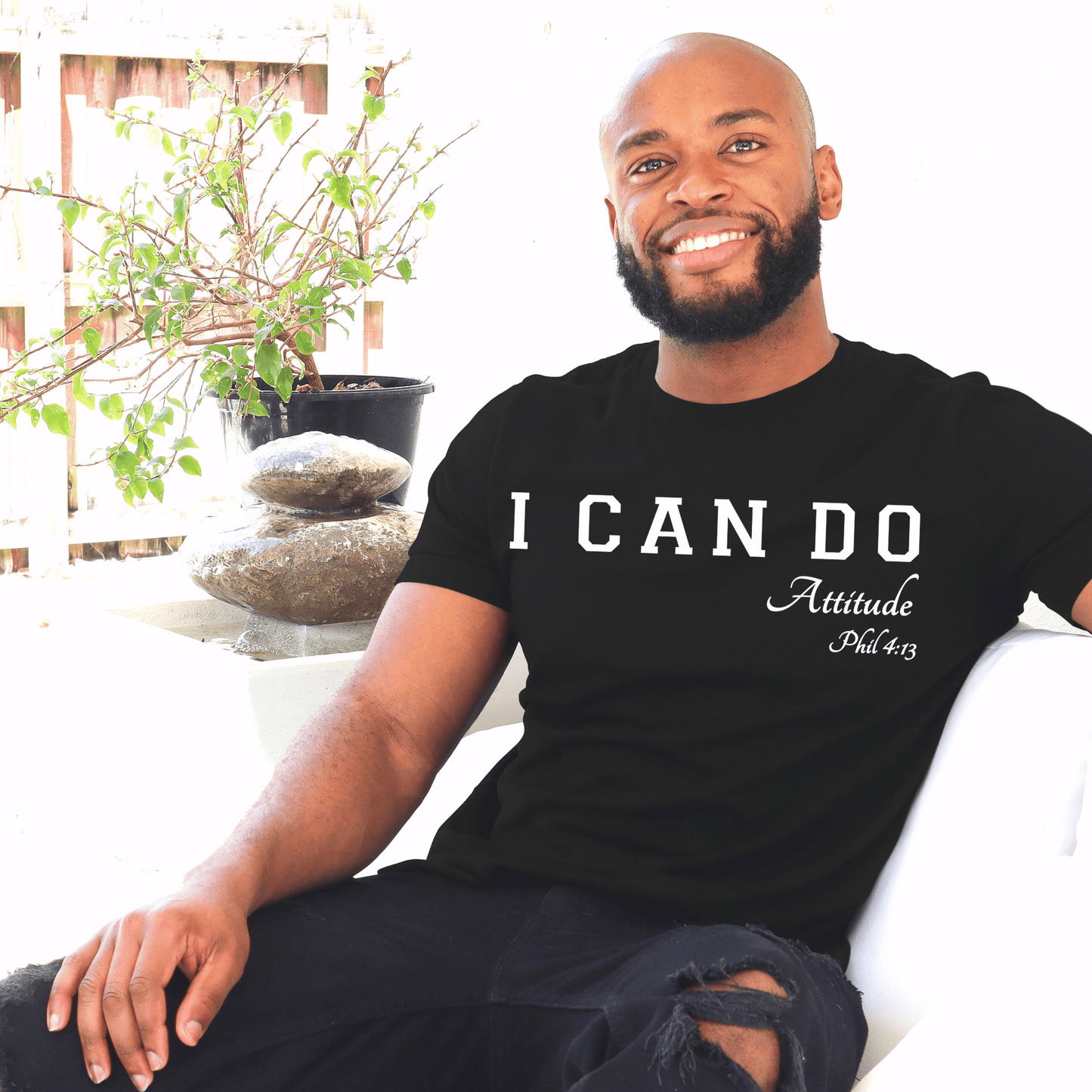 I CAN DO ATTITUDE Men's Tshirt