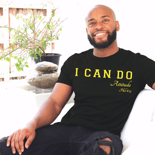 I CAN DO ATTITUDE Men's Tshirt