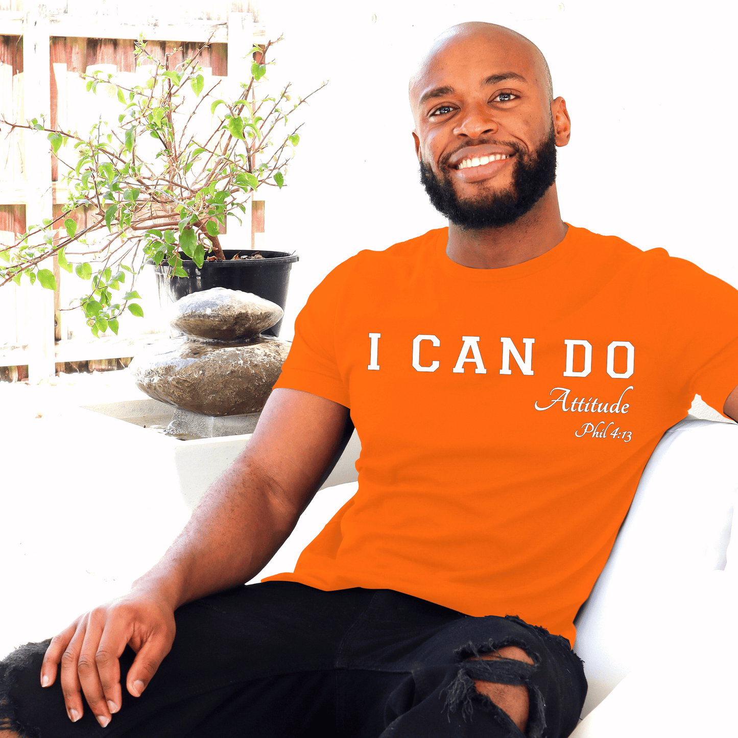 I CAN DO ATTITUDE Men's Tshirt