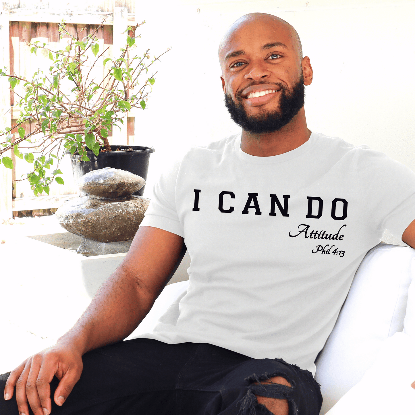 I CAN DO ATTITUDE Men's Tshirt