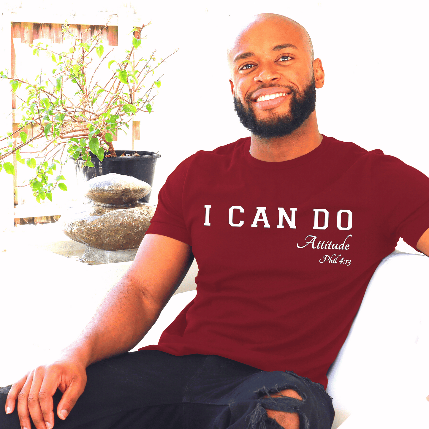 I CAN DO ATTITUDE Men's Tshirt