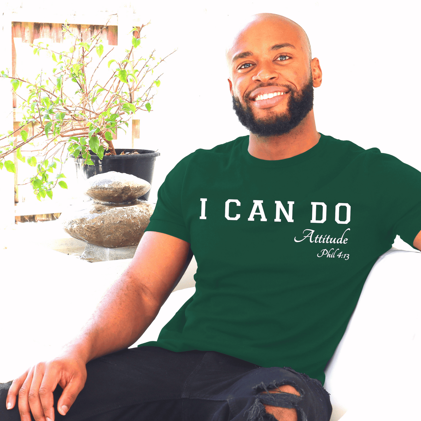 I CAN DO ATTITUDE Men's Tshirt