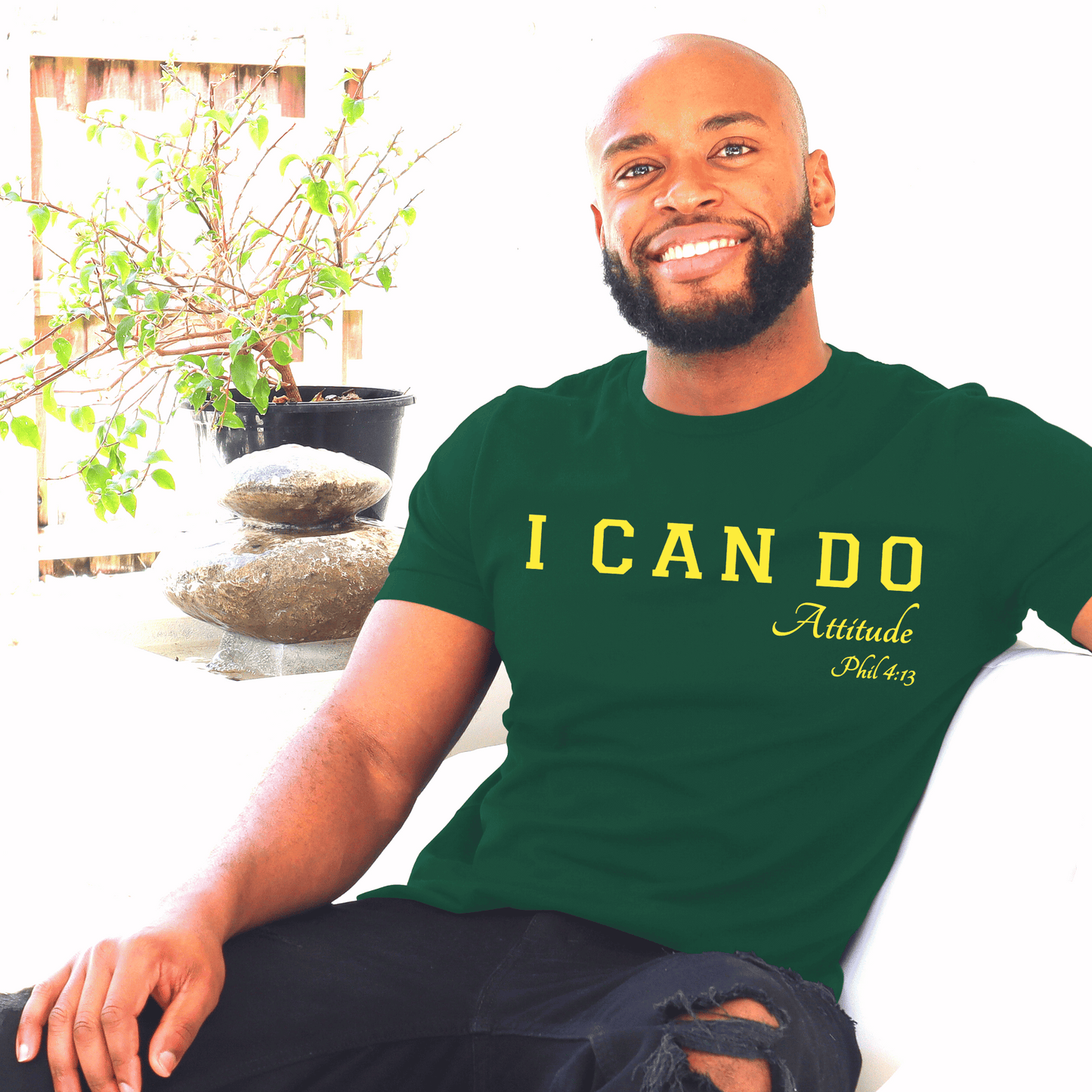 I CAN DO ATTITUDE Men's Tshirt