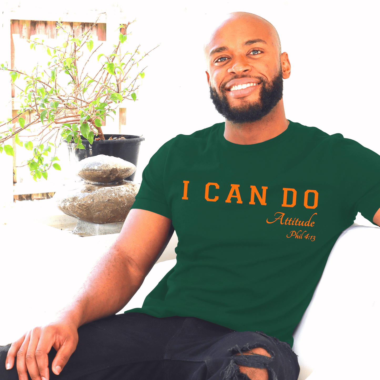I CAN DO ATTITUDE Men's Tshirt