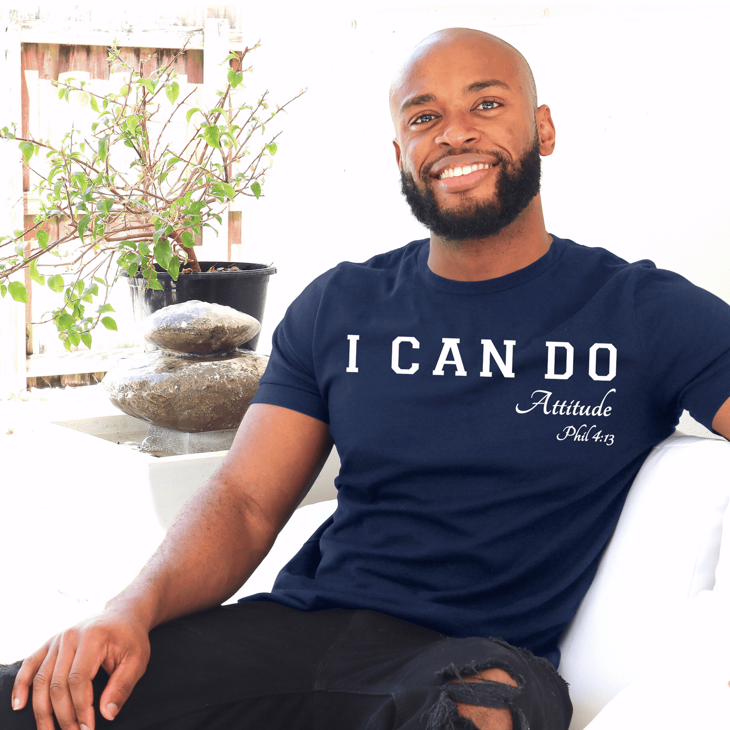 I CAN DO ATTITUDE Men's Tshirt